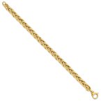 Leslie's 14K Polished Fancy Link Bracelet LF792-7.5