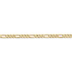 Leslie's 14K 4.75mm Flat Figaro Chain 1296
