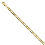Leslie's 14K 4.75mm Flat Figaro Chain 1296