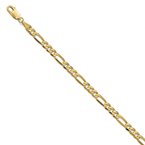 Leslie's 14K 4.75mm Flat Figaro Chain 1296