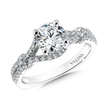 Diamond Engagement Ring R9614W
