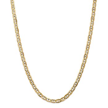 14K 5.25mm Concave Anchor Chain 1317