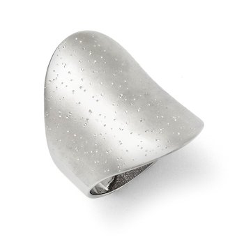 Sterling Silver Rhodium-plated Radiant Essence Ring QLR100