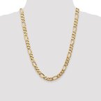 Leslie's 14K 8.75mm Flat Figaro Chain 1298