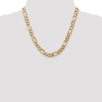 Leslie's 14K 8.75mm Flat Figaro Chain 1298