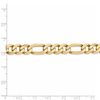 Leslie's 14K 8.75mm Flat Figaro Chain 1298