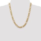 Leslie's 14K 8.75mm Flat Figaro Chain 1298