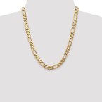 Leslie's 14K 8.75mm Flat Figaro Chain 1298