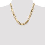 Leslie's 14K 8.75mm Flat Figaro Chain 1298