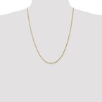 Leslie's 10K 2mm Diamond-Cut Rope Chain 8001