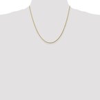 Leslie's 10K 2mm Diamond-Cut Rope Chain 8001