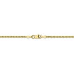 Leslie's 10K 2mm Diamond-Cut Rope Chain 8001