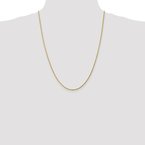 Leslie's 10K 2mm Diamond-Cut Rope Chain 8001