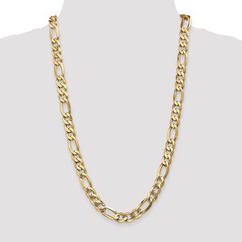 14K 10mm Flat Figaro Chain 1299