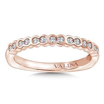 Stackable Bezel-Set Diamond Wedding Band RS9797BP