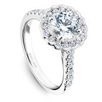 Noam Carver Engagement Ring B150-01WM-100A