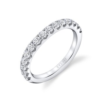Shared Prong Diamond Wedding Band BS1862