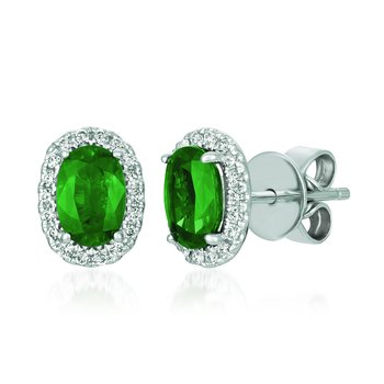  14K Vanilla Gold® Costa Smeralda Emeralds™ 3/4 cts. Earrings TRGO 14