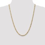 Leslie's 14K 4mm Flat Figaro Chain 644