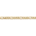 Leslie's 14K 4mm Flat Figaro Chain 644