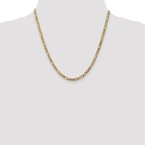 Leslie's 14K 4mm Flat Figaro Chain 644