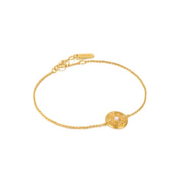 Gold Scattered Stars Kyoto Opal Bracelet B034-02G