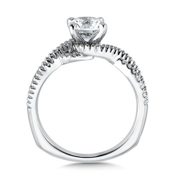 Spiral Style Engagement Ring R9496W