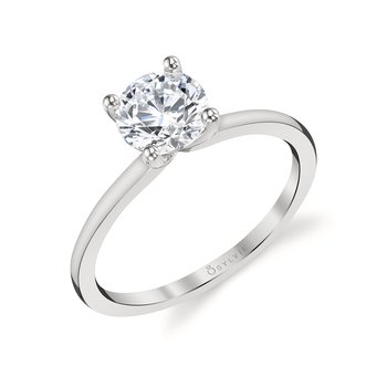 Round Cut Solitaire Engagement Ring - Amelia S1426