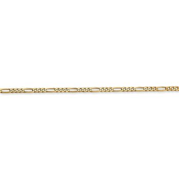 14K 1.8mm Flat Figaro Chain 1294