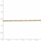 Leslie's 14K 1.8mm Flat Figaro Chain 1294