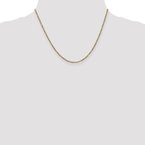 Leslie's 14K 1.8mm Flat Figaro Chain 1294