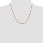 Leslie's 14K 1.8mm Flat Figaro Chain 1294