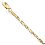 Leslie's 14K 1.8mm Flat Figaro Chain 1294