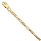 Leslie's 14K 1.8mm Flat Figaro Chain 1294