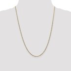 Leslie's 14K 1.8mm Flat Figaro Chain 1294