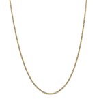 Leslie's 14K 1.8mm Flat Figaro Chain 1294