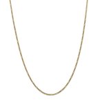 Leslie's 14K 1.8mm Flat Figaro Chain 1294