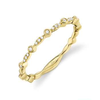 0.06Ct 14K Y/G Diamond Lady'S Band SC55005123