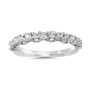Decorative Diamond Wedding Band R1066BW
