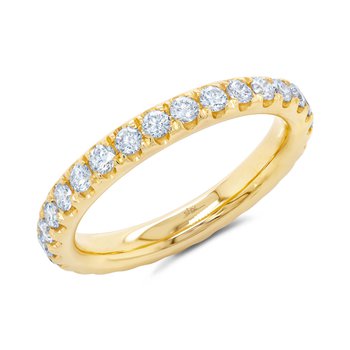 1.18Ct 14K Y/G Diamond Eternity Band Sz 6.5 SC22004432EZ