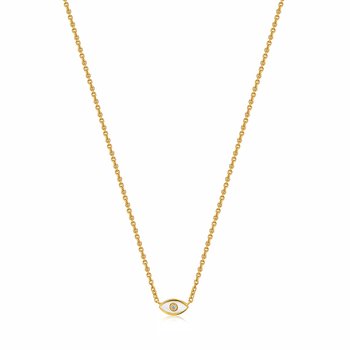 Evil Eye Gold Necklace N030-01G