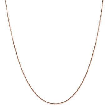 14K Rose Gold 1.0mm Spiga Chain 3109