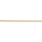 Leslie's 14K 1.6mm Solid Regular Rope Chain Anklet 7052