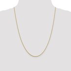 Leslie's 14K 1.3mm Loose Rope Chain 727
