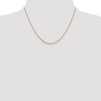 14K 1.3mm Loose Rope Chain 727