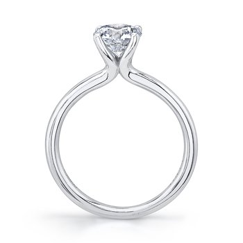 Cushion Cut Solitaire Engagement Ring - Dominique S1955