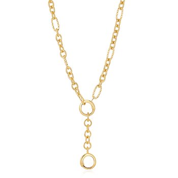 Gold Charm Connector  CC048-01G