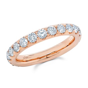 2.00Ct 14K R/G Diamond Eternity Band Sz 7.5 SC22005398EZ