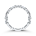 Carizza 14K White Gold Marquise Diamond Wedding Band CA0252B-37W-1.00
